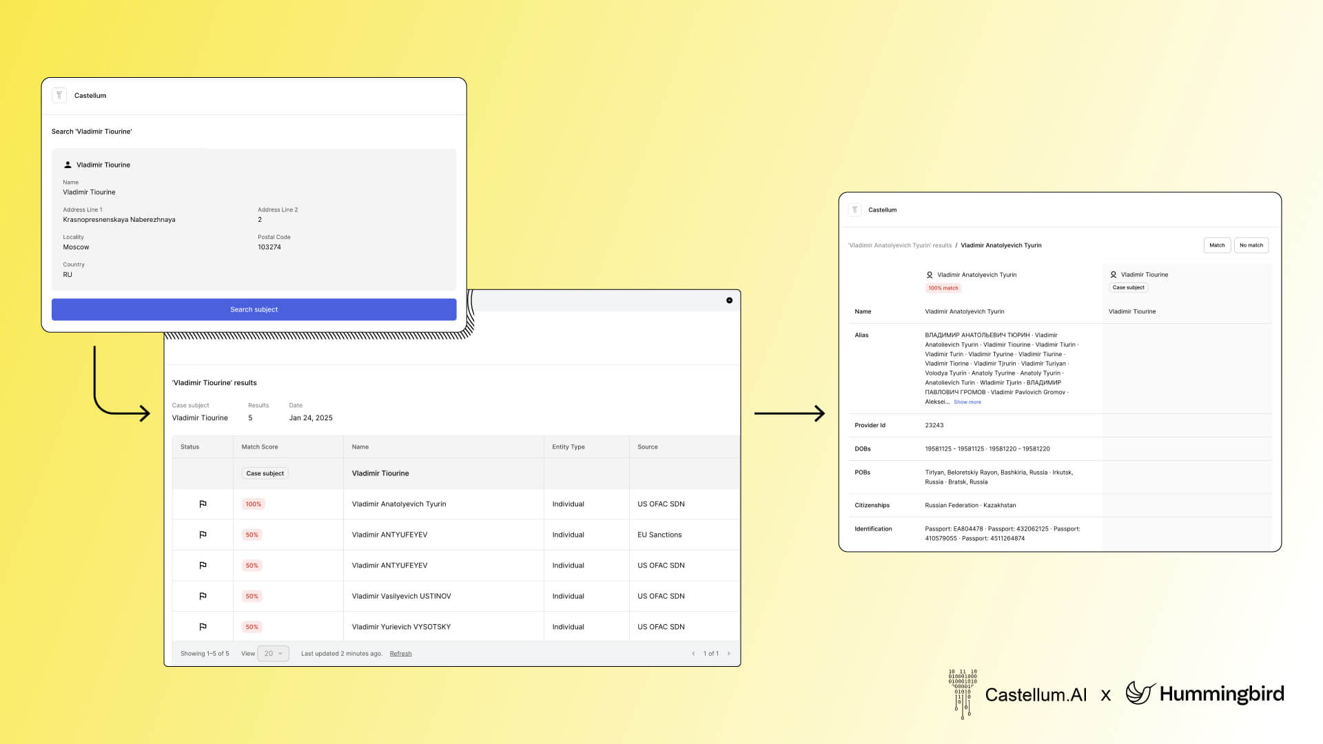 Castellum Hummingbird App