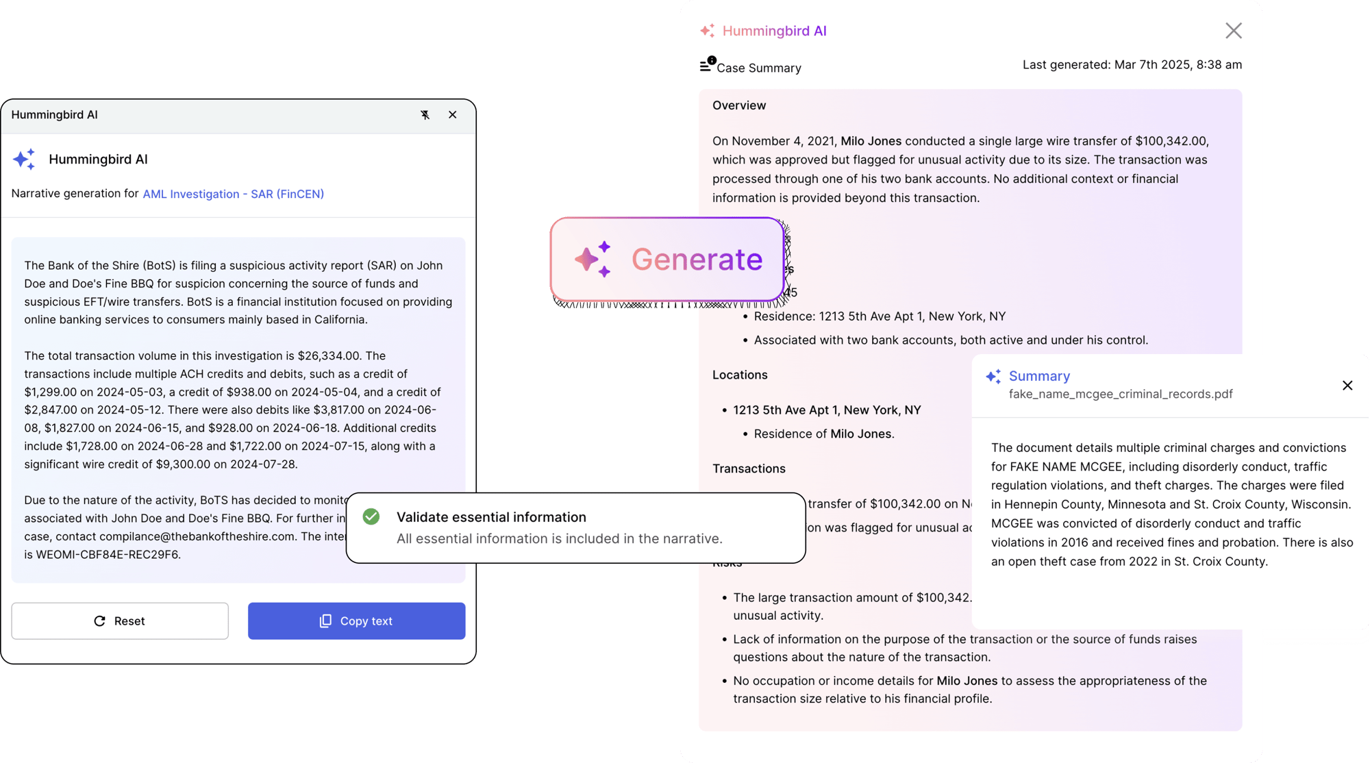 Hummingbird AI Overview