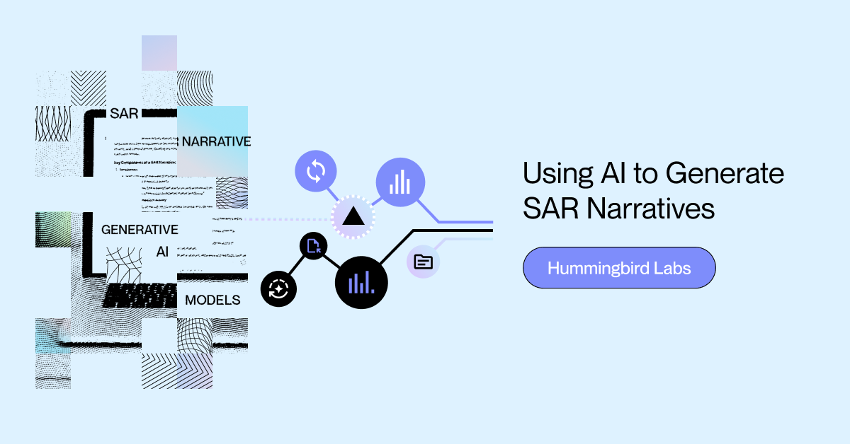 Using AI to Generate SAR Narratives